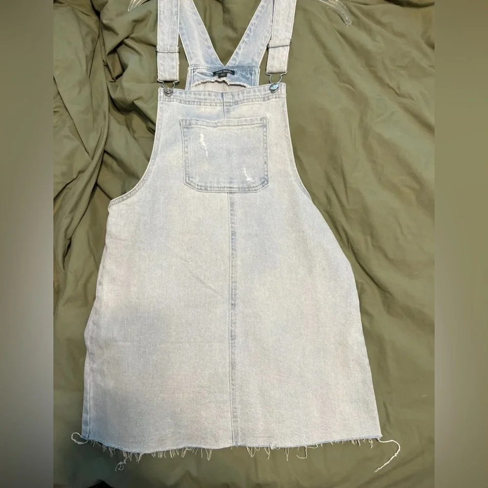 Jean overall dress - Picture 7 of 8